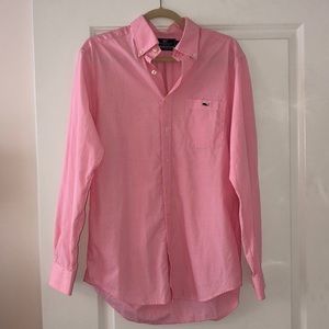 Vineyard vines pink men’s button down